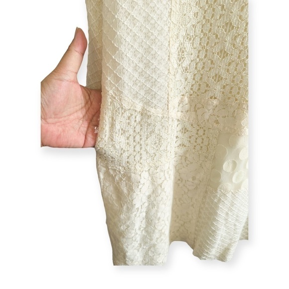 See By Chloe‎ Ivory Lace Mini Dress Size 6 - Picture 9 of 12